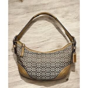 Vintage Coach 6351 Soho Mini Signature Small Hobo Bag